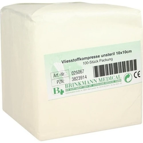 VLIESSTOFF KOM BRI 10X10, 100 Stk., Brinkmann Medical Ein Unternehmen der Dr. Junghans Medical GmbH