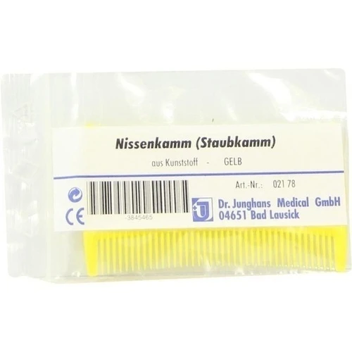 NISSENKAMM Kunststoff gelb, 1 Stk., Dr. Junghans Medical GmbH