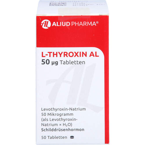 L-Thyroxin AL 50ug Tabletten, 50 Stk., Aliud Pharma GmbH
