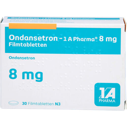 Ondansetron - 1 A Pharma 8mg Filmtabletten, 30 Stk., 1 A Pharma GmbH