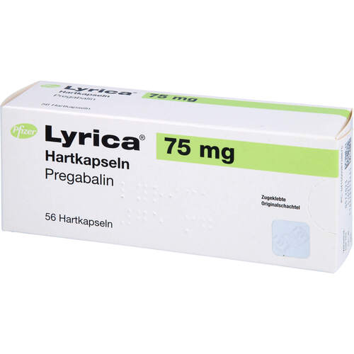 Lyrica 75mg Hartkapseln, 56 ST, Viatris Healthcare GmbH