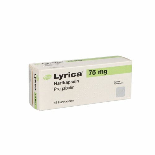 Lyrica 75mg Hartkapseln, 56 ST, Viatris Healthcare GmbH