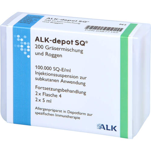 ALKDEPOT SQ200 GRAS+ROG F2, 2x5 ml, Alk-Abello Arzneimittel GmbH
