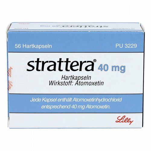 STRATTERA 40 mg Hartkapseln, 56 Stk., LILLY DEUTSCHLAND GmbH STRATTERA 40 mg Hartkapseln, 56 Stk., LILLY DEUTSCHLAND GmbH