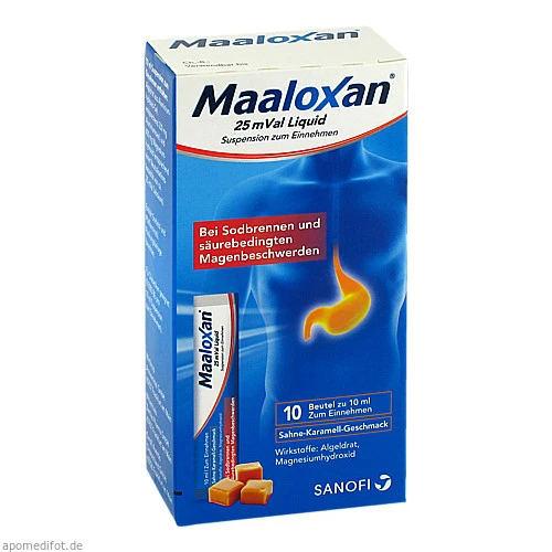 Maaloxan 25mVal Liquid, 10x10 ml, A. Nattermann & Cie GmbH