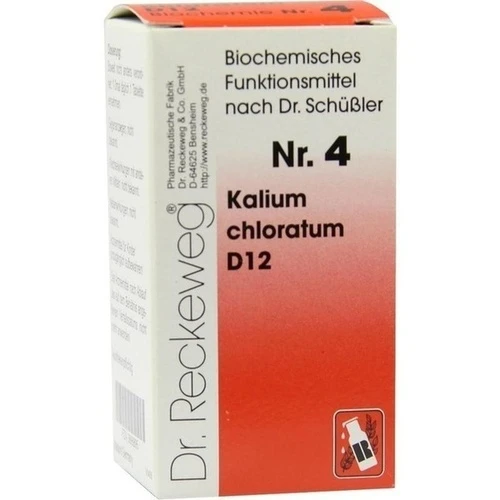 Biochemie 4 Kalium chloratum D12, 200 ST, Dr.Reckeweg & Co. GmbH