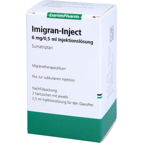 Imigran Inject Nachfüllpack, 2 Stk., Eurimpharm Arzneimittel GmbH