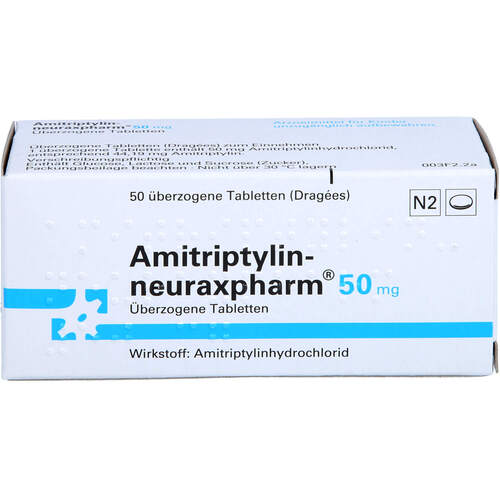 Amitriptylin-neuraxpharm 50 mg, 50 Stk., neuraxpharm Arzneimittel GmbH