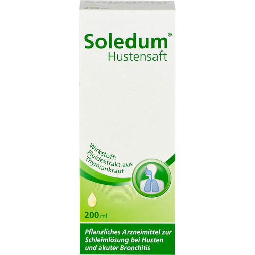 SOLEDUM Hustensaft, 200 ml, MCM KLOSTERFRAU Vertr. GmbH