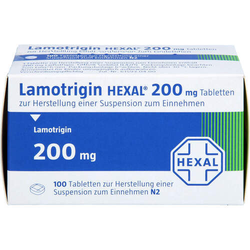 Lamotrigin HEXAL 200mg, 100 Stk., HEXAL AG