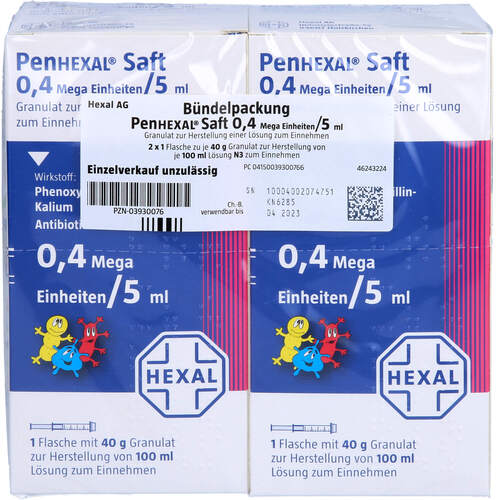 PENHEXAL, 2X100 ML, HEXAL AG