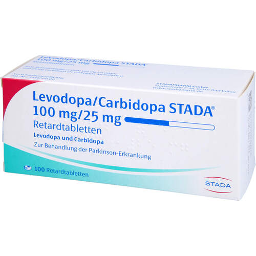 Levodopa/Carbidopa Stada 100mg/25mg Retardtabl, 100 Stk., STADAPHARM GmbH