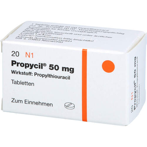 PROPYCIL 50, 20 ST, Admeda Arzneimittel GmbH