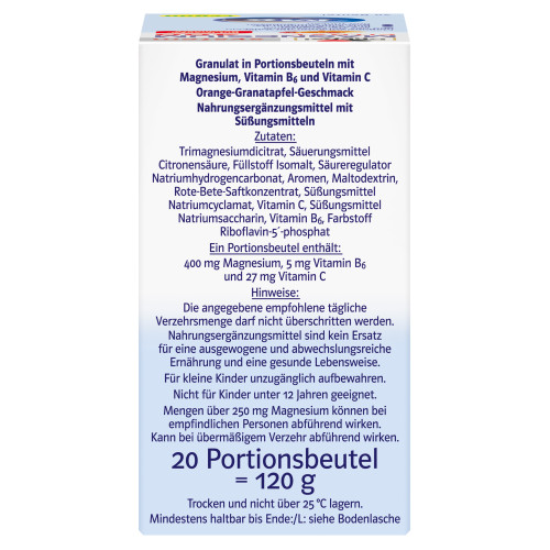 Doppelherz Magnesium 400 Citrat system, 20 Stk., Queisser Pharma GmbH & Co. KG