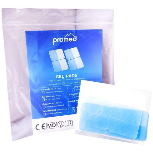 Selbstklebende Gel-Pads 40x40mm, 10 Stk., Promed GmbH