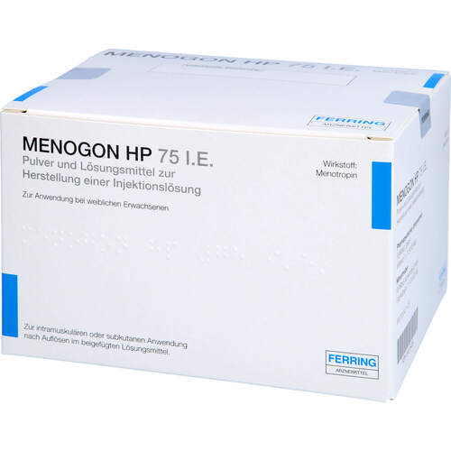Menogon HP + Zubehör, 10 Stk., Ferring Arzneimittel GmbH