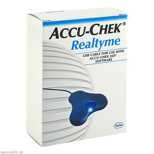 Accu-Chek 360Grad Realtyme USB Kabel, 1 Stk., Roche Diagnostics Deutschland GmbH