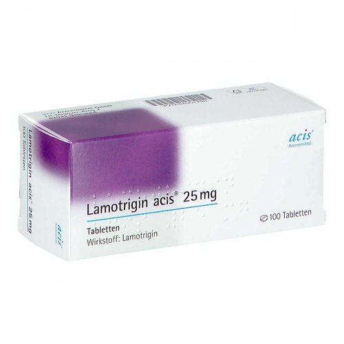 Lamotrigin acis 25mg, 100 ST, Acis Arzneimittel GmbH