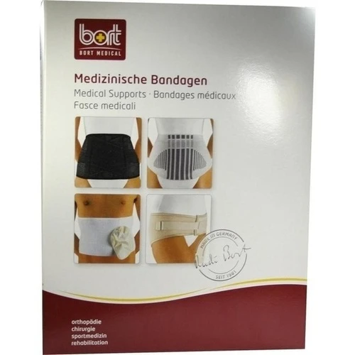 BORT VARIO RÜCKENBANDAGE MIT PELOTTE SCHWARZ LARGE, 1 Stk., Bort GmbH