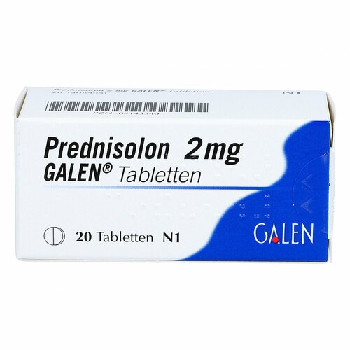 Prednisolon 2mg GALEN, 20 ST, Galenpharma GmbH