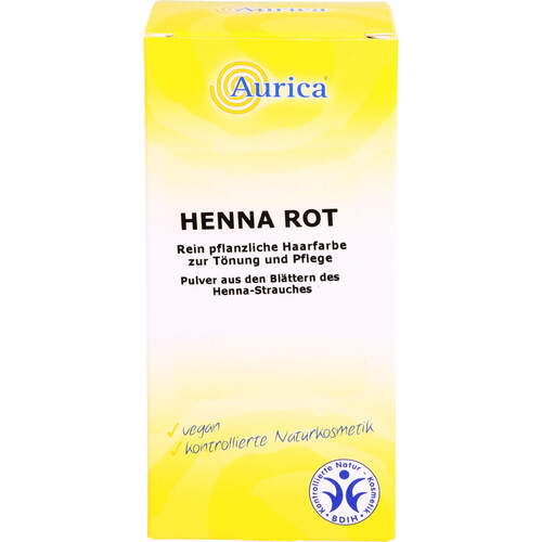 Henna Rot, 100 G, Aurica Naturheilm.U.Naturwaren GmbH