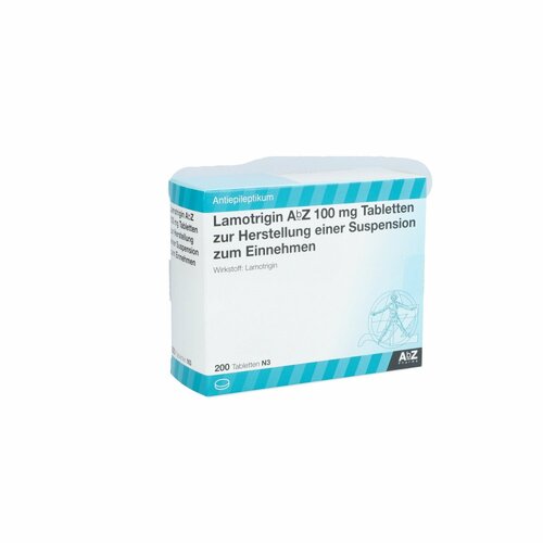 Lamotrigin AbZ100mg Tab.z.Herst.e.Susp.z.Einnehmen, 200 Stk., Abz Pharma GmbH