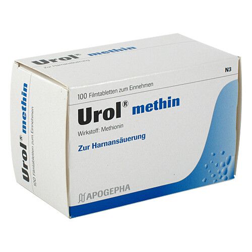 UROL METHIN Filmtabletten, 100 Stk., APOGEPHA Arzneimittel GmbH