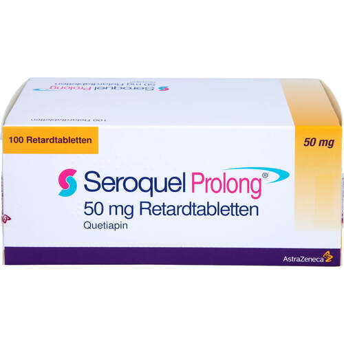 Seroquel Prolong 50mg Retardtabletten, 100 Stk., Cheplapharm Arzneimittel GmbH