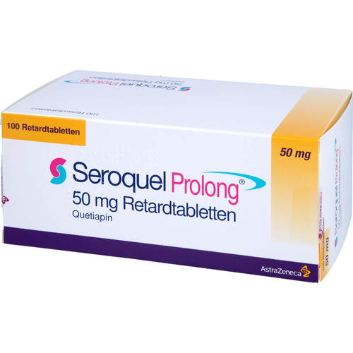 Seroquel Prolong 50mg Retardtabletten, 100 Stk., Cheplapharm Arzneimittel GmbH