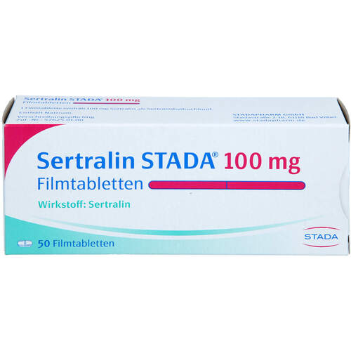 Sertralin STADA 100mg Filmtabletten, 50 Stk., STADAPHARM GmbH