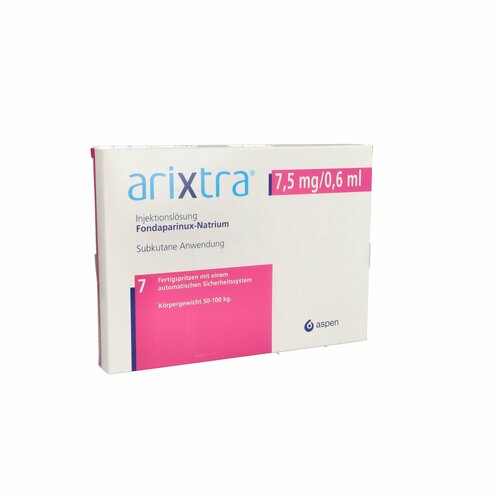 Arixtra 7.5mg/0.6ml, 7X0.6 ML, Viatris Healthcare GmbH