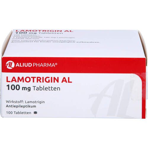 Lamotrigin AL 100mg Tabletten, 100 ST, Aliud Pharma GmbH