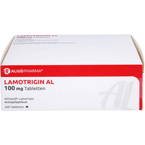 Lamotrigin AL 100mg Tabletten, 200 Stk., Aliud Pharma GmbH