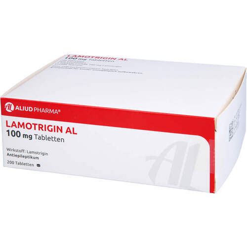 Lamotrigin AL 100mg Tabletten, 200 Stk., Aliud Pharma GmbH