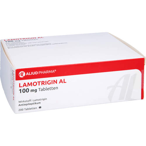 Lamotrigin AL 100mg Tabletten, 200 Stk., Aliud Pharma GmbH