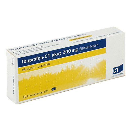 IBUPROFEN-CT akut Filmtabletten, 20 Stk., Abz-Pharma GmbH