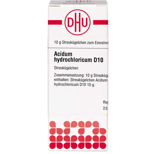 ACIDUM HYDROCHL D10, 10 g, Dhu-Arzneimittel GmbH & Co. KG