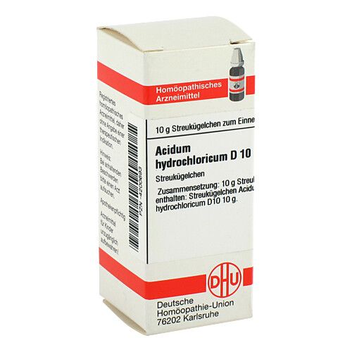 ACIDUM HYDROCHL D10, 10 g, Dhu-Arzneimittel GmbH & Co. KG