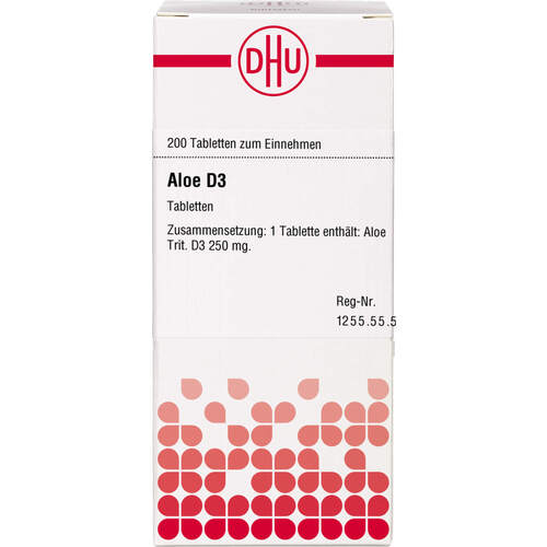 ALOE D 3 Tabletten, 200 Stk., DHU-Arzneimittel GmbH & Co. KG