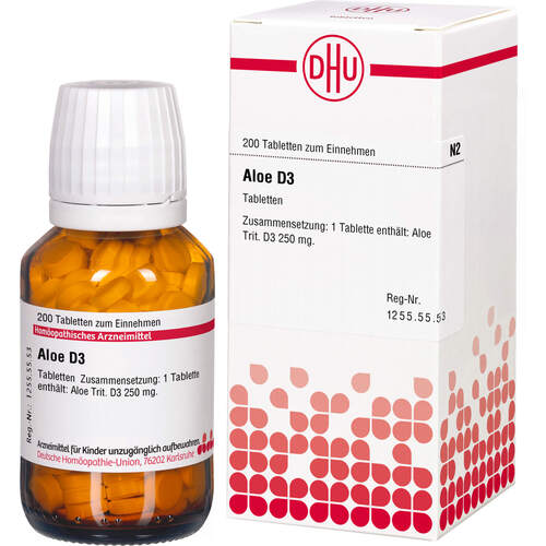 ALOE D 3 Tabletten, 200 Stk., DHU-Arzneimittel GmbH & Co. KG