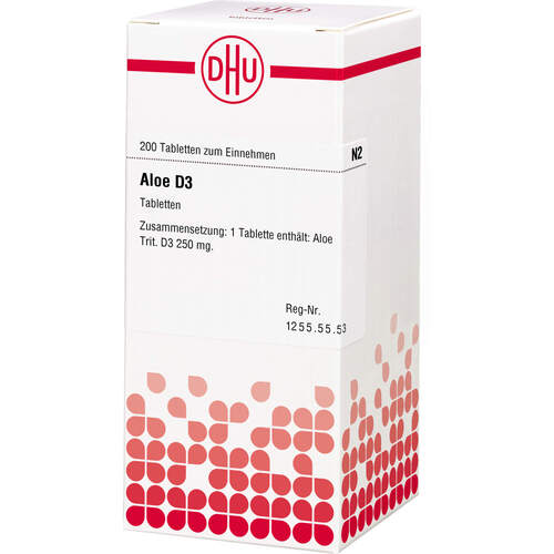 ALOE D 3 Tabletten, 200 Stk., DHU-Arzneimittel GmbH & Co. KG
