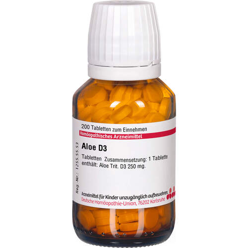 ALOE D 3 Tabletten, 200 Stk., DHU-Arzneimittel GmbH & Co. KG