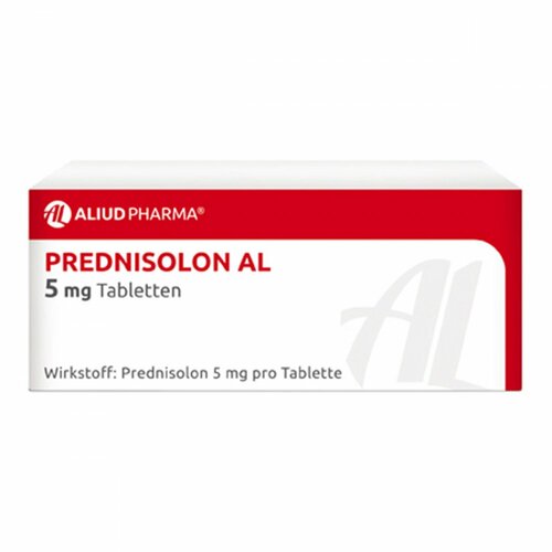 Prednisolon AL 5mg Tabletten, 20 ST, Aliud Pharma GmbH