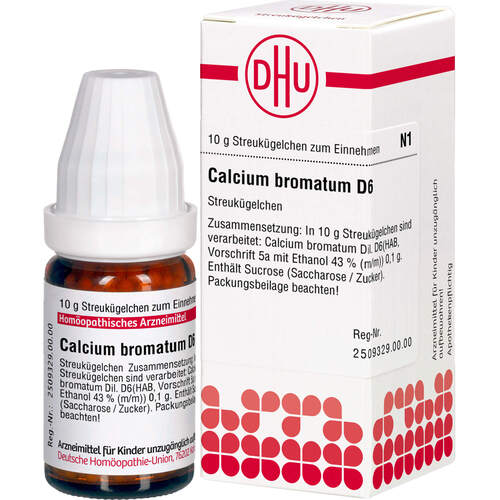 CALCIUM BROMAT D 6, 10 g, Dhu-Arzneimittel GmbH & Co. KG