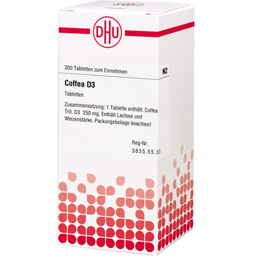 COFFEA D 3 Tabletten, 200 St, DHU-Arzneimittel GmbH & Co. KG