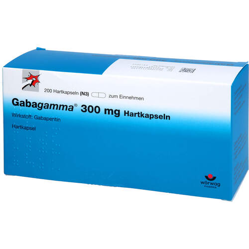 Gabagamma 300mg Hartkapseln, 200 ST, Aaa - Pharma GmbH