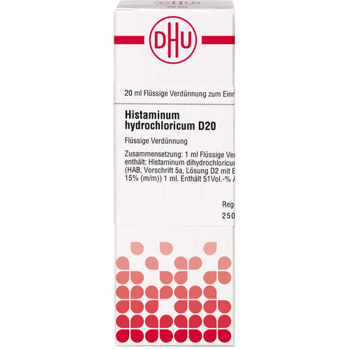 HISTAMINUM hydrochloricum D 20 Dilution, 20 ml, DHU-Arzneimittel GmbH & Co. KG