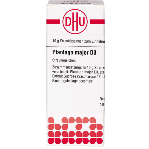 PLANTAGO MAJOR D 3, 10 g, Dhu-Arzneimittel GmbH & Co. KG