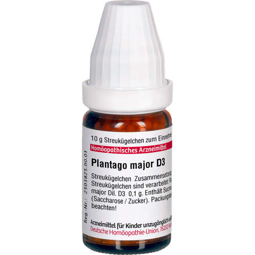 PLANTAGO MAJOR D 3, 10 g, Dhu-Arzneimittel GmbH & Co. KG