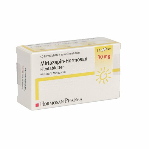 Mirtazapin-Hormosan 30mg, 50 Stk., Hormosan Pharma GmbH